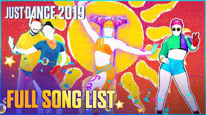 Just Dance 2019 Full Song List Ubisoft Us
