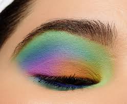 eyeshadow look neon pastels temptalia