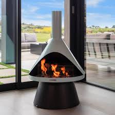 Lloyd Modern Gel Fuel Fireplace For