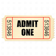 Movie Ticket Stub Stock Vector Image