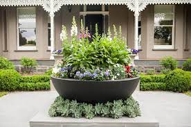 Potted Plants Outdoor Large Bowl Planters