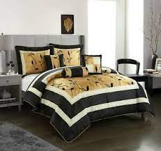 Make sure you top it off with the best california king sheets, available. Blue Gold Comforter For Sale In Stock Ebay