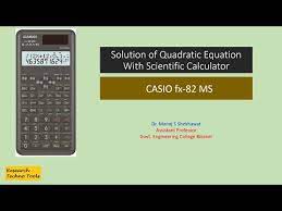 Scientific Calculator Casio Fx 82ms