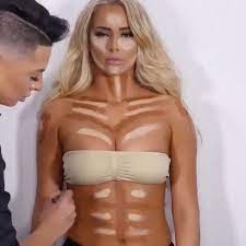 woman getting her body contoured