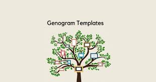 Best Genogram Templates Family Tree Templates 2019
