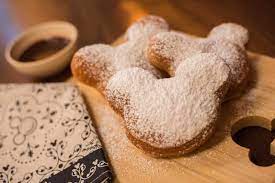 mickey mouse shaped beignets