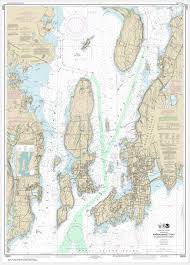 Noaa Chart Narragansett Bay Including Newport Harbor 13223