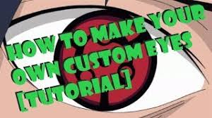 Shindo life sharingan custom eyes. How To Make Your Own Custom Eyes For Custom Susanoo Tutorial Beyond 099 Roblox Nrpg Beyond Youtube