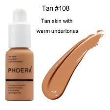 Phoera Foundation Professional Makeup Full Coverage Fast