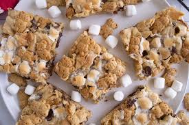 best s mores cookie bars recipe with