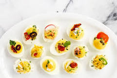 What can I put on top of deviled eggs besides paprika?