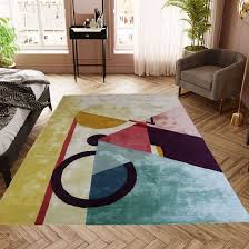 colorful rugs living room rug modern