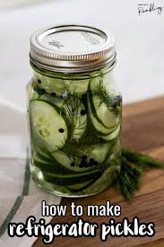 In a small pot heat the vinegar, water, garlic, and all spices until the mixture comes to a simmer and salt and sugar dissolve. How To Make Refrigerator Pickles Upstate Ramblings