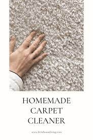 homemade carpet cleaner homemade