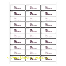 Top Result 36 Fresh Free Template For Labels 30 Per Sheet Collection