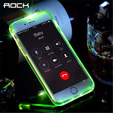 Rock Led Đèn Flash Điện Thoại Ốp Lưng Dành Cho iPhone 7 Plus, ánh Sáng Đèn  Flash Gọi Điện Thông Báo Ống Dòng Ốp Lưng Điện Thoại Iphone 7 7 Plus