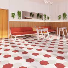 red vinyl tile at lowes com