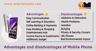 advanes and disadvanes of mobile