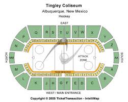 Tingley Coliseum Tickets Seating Charts And Schedule In