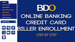 bdo banking l credit card biller