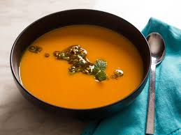 roasted sweet potato soup with