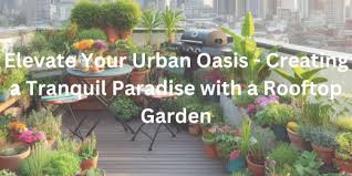 Tranquil Paradise With A Rooftop Garden