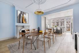 Old dining room of an apartment. 75 Beautiful Dining Room With Blue Walls Pictures Ideas July 2021 Houzz
