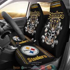 Skull King Car Seat Covers