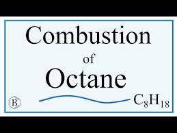 Combustion Of Octane C8h18