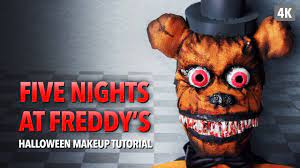 five nights at freddy s makeup tutorial