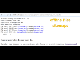 google sitemap pro offline