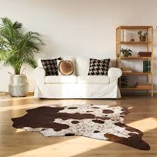 softlife cowhide rug cute cow print