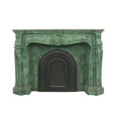 Green Marble Fireplace