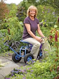 Garden Scooter Rolling Garden Seat