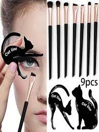 7pcs eye makeup brush set including