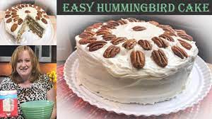 hummingbird cake recipe made easy