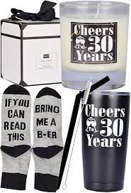 Our suggestions is the bath and body gift basket, a unisex set that will ensure more enjoyment with every next bath. Amazon Com 30th Birthday Gifts For Men 30th Birthday 30th Birthday Tumbler 30th Birthday Decorations For Men 30th Birthday Cup Gifts For 30 Year Old Man Turning 30 Year Old Birthday Gifts