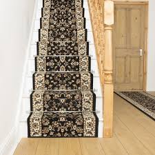 ottoman black stair runners stair