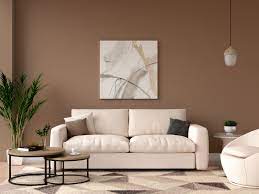 Color Furniture Goes With Brown Walls