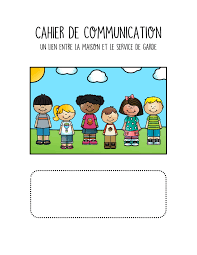 Page De Garde Cahier De Vie Fleches - Cahier de communication, version #1 – Chez Marie-Eve Beaudry