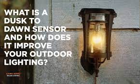 What Is A Dusk To Dawn Sensor And How