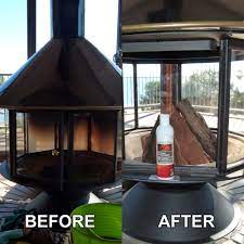 Crystal Clear Fireplace Glass Cleaner