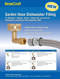 Garden Hose Dishwasher Fitting Garden