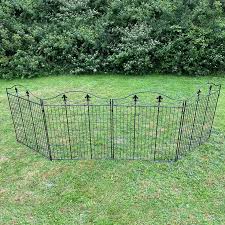 De Lys Design Metal Fence Panels 112cm