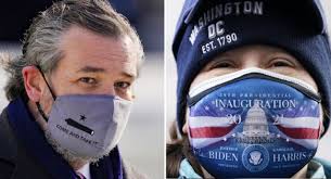 Come and take it flag mask. Photos Historic Inauguration Day Trump Leaves Office Biden Becomes 46th President