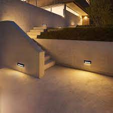 Newport Outdoor Led Recessed Wall