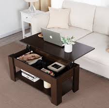 Modern Wood Lift Top Coffee Table Only