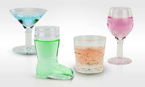 mini cocktail shot glass set groupon