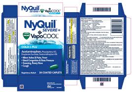 Nyquil Severe Plus Vicks Vapocool Cold And Flu Tablet