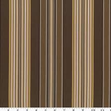 Brown Multi Waverly Stripe Print Home Decorating Fabric